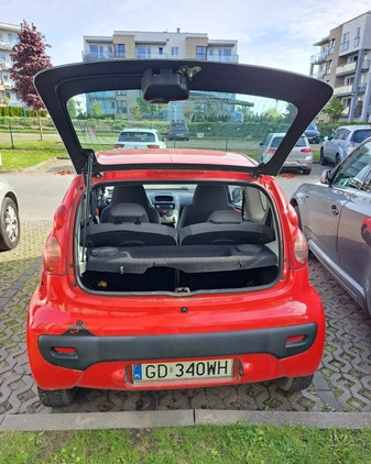 Peugeot 107 cena 5000 przebieg: 152565, rok produkcji 2005 z Gdańsk małe 22